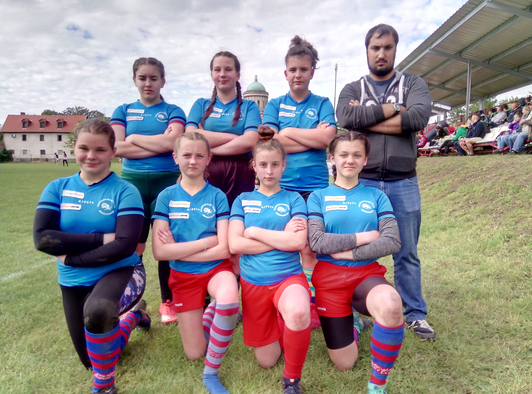 Bajnok lett a Fehérvár Rugby Club U14 lány csapata